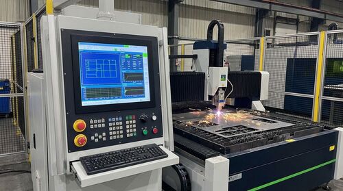 最新の企業 ソリューションについて Industrial Panel PC for Laser Cutting HMI: Machine Control Interface for Fabrication Equipment