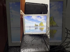 1000 Nits 太陽光で読み取れるステンレスステールパネル PC 8GB RAM Wi-Fi/Ethernet接続