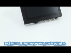 液晶ディスプレイ IP65 防水タッチパネル PC 高明るさ 1000 Cd/M2