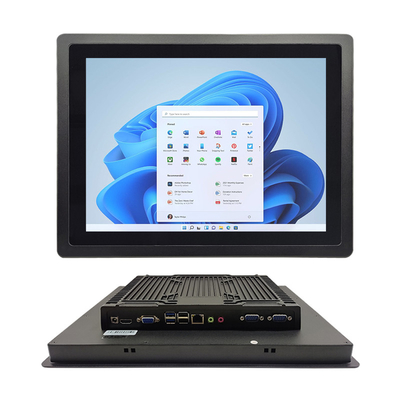 よい価格 DC 12V 組み込みタッチパネル PC フロント IP65 ギガビットイーサネット付き防水 オンラインで