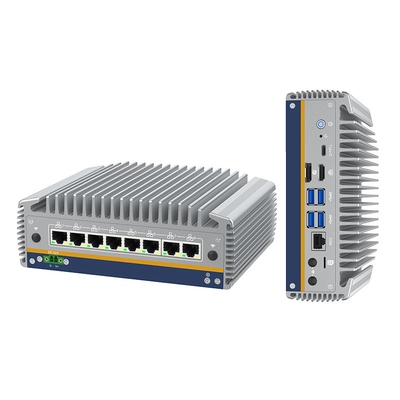 よい価格 14th コア ウルトラ I5/i7 プロセッサ ミニPC 8 RJ45 I226 イーサネット LAN 扇風機のないコンピュータ ウィン11 ウンブータ ポータブル Pfsense ソフト ファイアウォール ルーター オンラインで