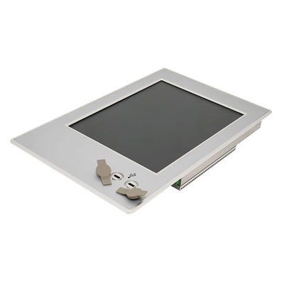 よい価格 15 Inch Industrial LCD Embedded Panel PC With 2 x USB On Front オンラインで