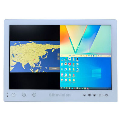 よい価格 17インチ フルIP67防水タッチモニター 1500 ニット明るさとアルミニウム合金扇風機のないデザイン オンラインで
