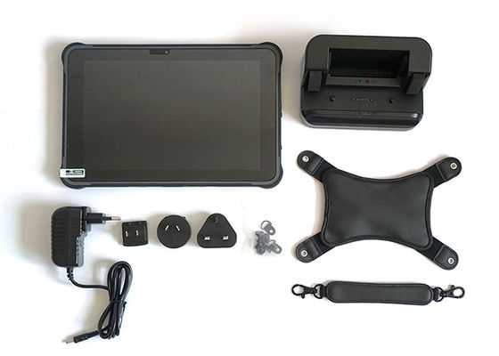 よい価格 10インチMT6771 10500mAhの険しい人間の特徴をもつタブレットGPS NXP NFC オンラインで