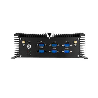 よい価格 6 COM X86産業箱コンピュータIntel Celeron J1900の小型PCによって埋め込まれるコンピュータ オンラインで