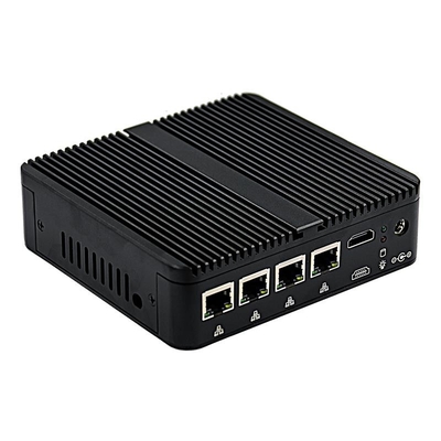 Intel Celeron J4125のFanless小型PC 4 I210/I211ギガビットのイーサネット ポートの小型防火壁のPC