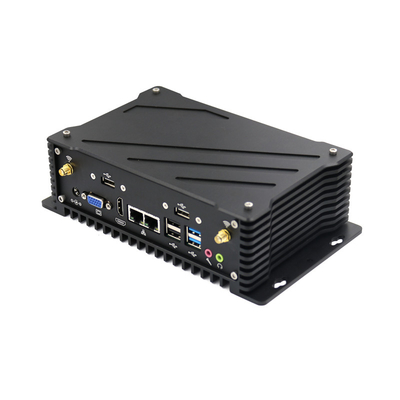 低い電力のFanless産業小型PC 6のRS232リモート・コントロール デスクトップの小型PC