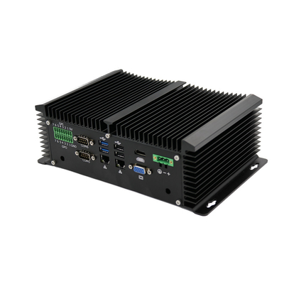 完全な金属の箱の産業小型PC Windows 10のプロFanless卓上コンピュータHDMI VGAの港