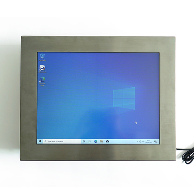 Windows/Linux OS レジスティブ/キャパシティブタッチスクリーン付きステンレスステールパネルPC