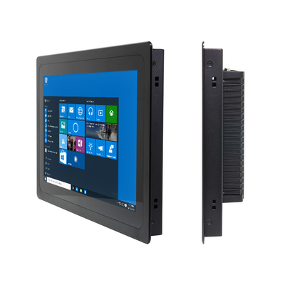 産業用液晶画面 組み込みタッチパネル PC Window10 Pro OS ギガビットイーサネット接続 アルミ合金