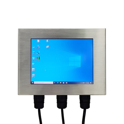 よい価格 ステンレスステールケース IP67 防水産業タッチパネル PC 屋外日光可読 オールインワンタッチ画面モニター オンラインで