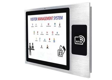 よい価格 17インチの産業人間の特徴をもつタブレット5 RFIDの読者が付いている巨大なピクセル ウェブ画像 オンラインで