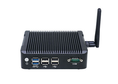 食品加工の険しい産業Fanless小型PCサポートWIFIおよびBluetooth