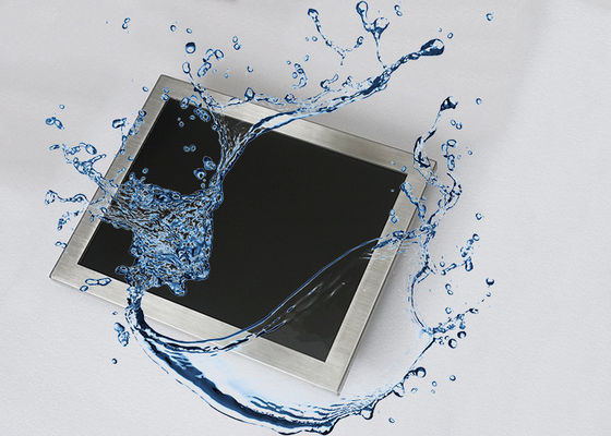 完全なIP65はステンレス鋼のパネルのPCを10ポイント容量性タッチスクリーン防水します