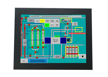 I3 CPU 12インチの産業タッチ パネルのPCのタッチ画面1024*768の決断