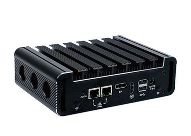 CPU I3 6100UおよびDPを搭載する専門のFanless産業小型PCは左舷に取ります