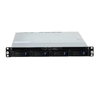 ラックマウント 1U サーバー VGA 6 USB 4 SATA 3.0 2 RJ45 LAN インテル Xeon E2100 1U サーバーサポート RAID