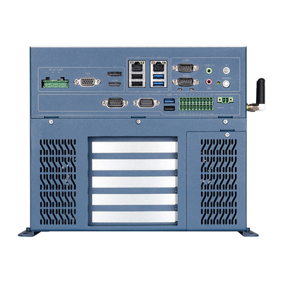 工業級 ミニPC アルミ Chassis アルダーレイク-Sシリーズ I3 I5 I7 I9 12th 4*COM Rs232 Rs485 PCIE X16 X4 32BIT PCI ミニコンピュータ