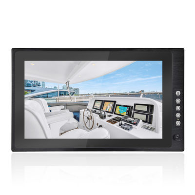 15.6インチ IP65 防水モニター 工業用 投影式 容量感触画面 光結合 LCD 1000 Nits ディスプレイ