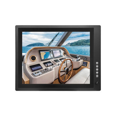 視力強化と耐久性 19 インチフル IP67 防水タッチモニター