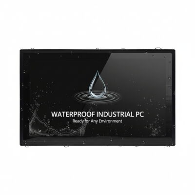 32インチ産業グレードフルIP65防水パネルPC、2000ニト高輝度ディスプレイ搭載