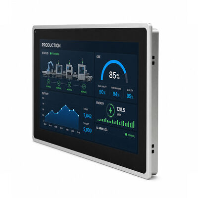 よい価格 扇風機のない工業用パネルPC,明るさ1000ニットとIP65防水タッチスクリーン オンラインで
