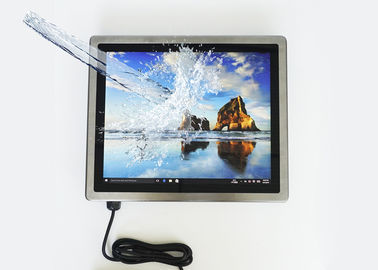 防水フラット パネルの容量性接触ステンレス鋼のパネルのPC 1280*1024完全なIP65