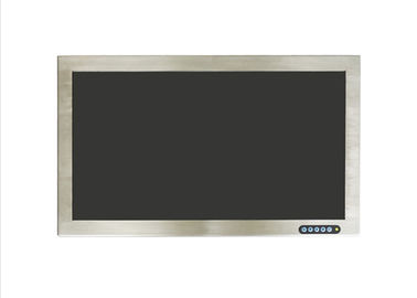よい価格 21.5インチステンレススチールモニターサポートメディアプレーヤーリモートコントロール1920 * 1080解像度 オンラインで