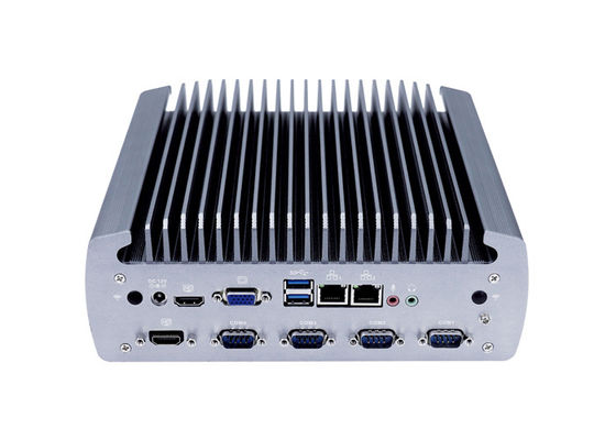 よい価格 20W二重HDMI VGAのFanlessデスクトップの小型PCのIntelの中心i7 8700T オンラインで