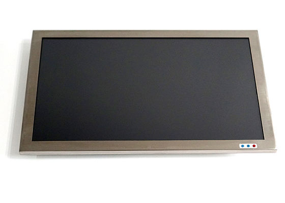 よい価格 45W SUS316のエンクロージャの険しいモニター1000nits 5は抵抗タッチ画面をワイヤーで縛る オンラインで