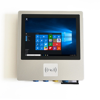 よい価格 Fanless RFID IP65のパネルのPC 5ワイヤー45W抵抗タッチ画面のパネル オンラインで