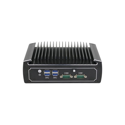 Fanless産業小型PCのIntelの第10中心I5 10210U二重LAN TPM2.0 Windows 11